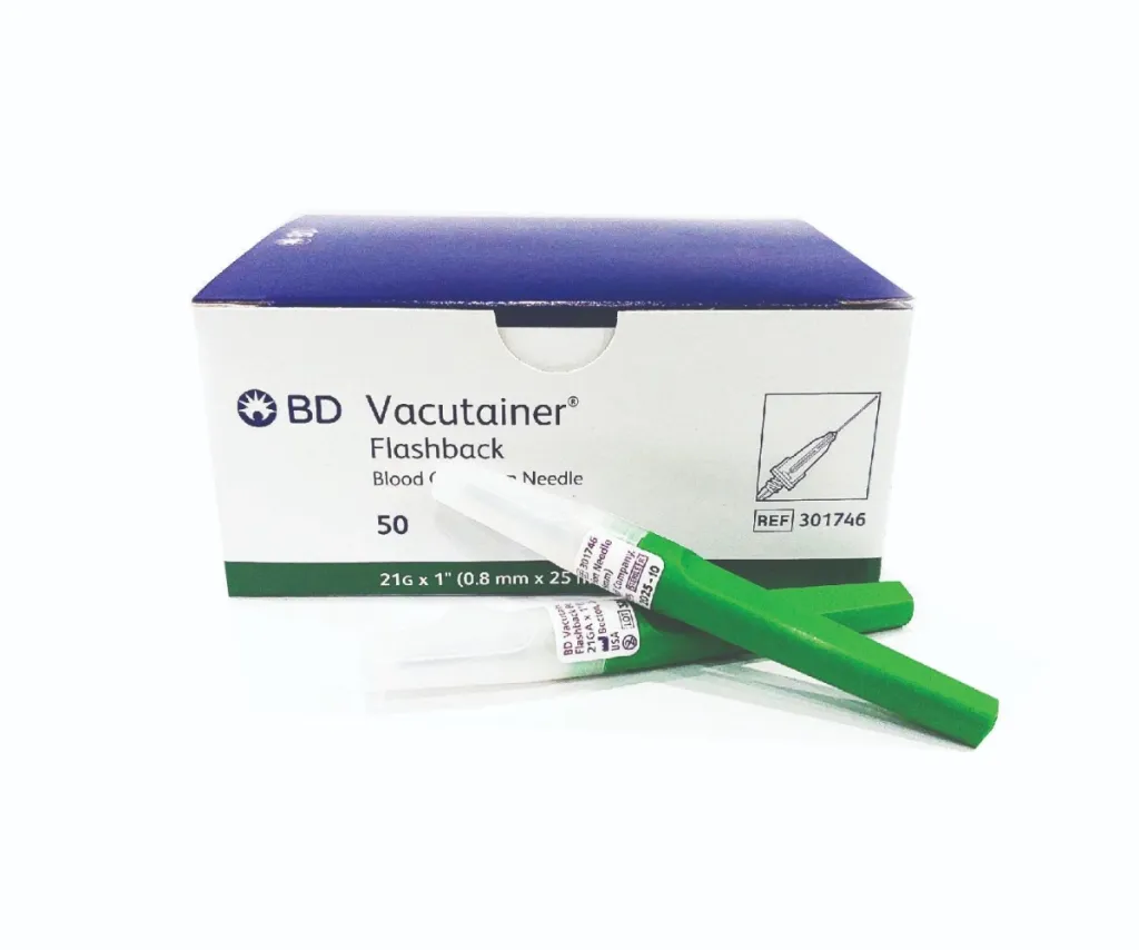 [360212] BD Vacutainer Precision Glide Multiple Sample Blood Collection Needle (21G*1")