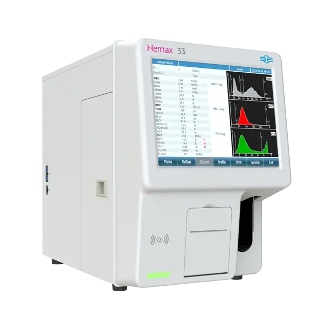 Heamatology analyzer 3 part Hemax 33