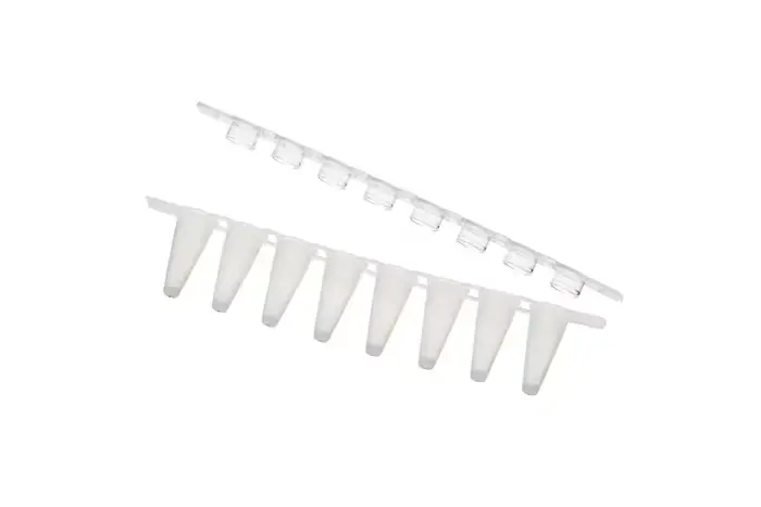 Eppendorf  0.2ml  8 strip PCR tubes with doomed caps