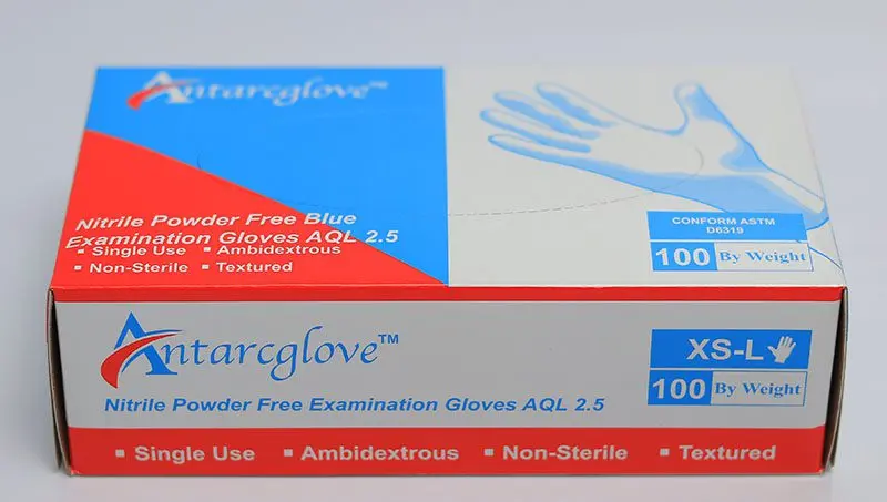 Latex gloves powder-free Small