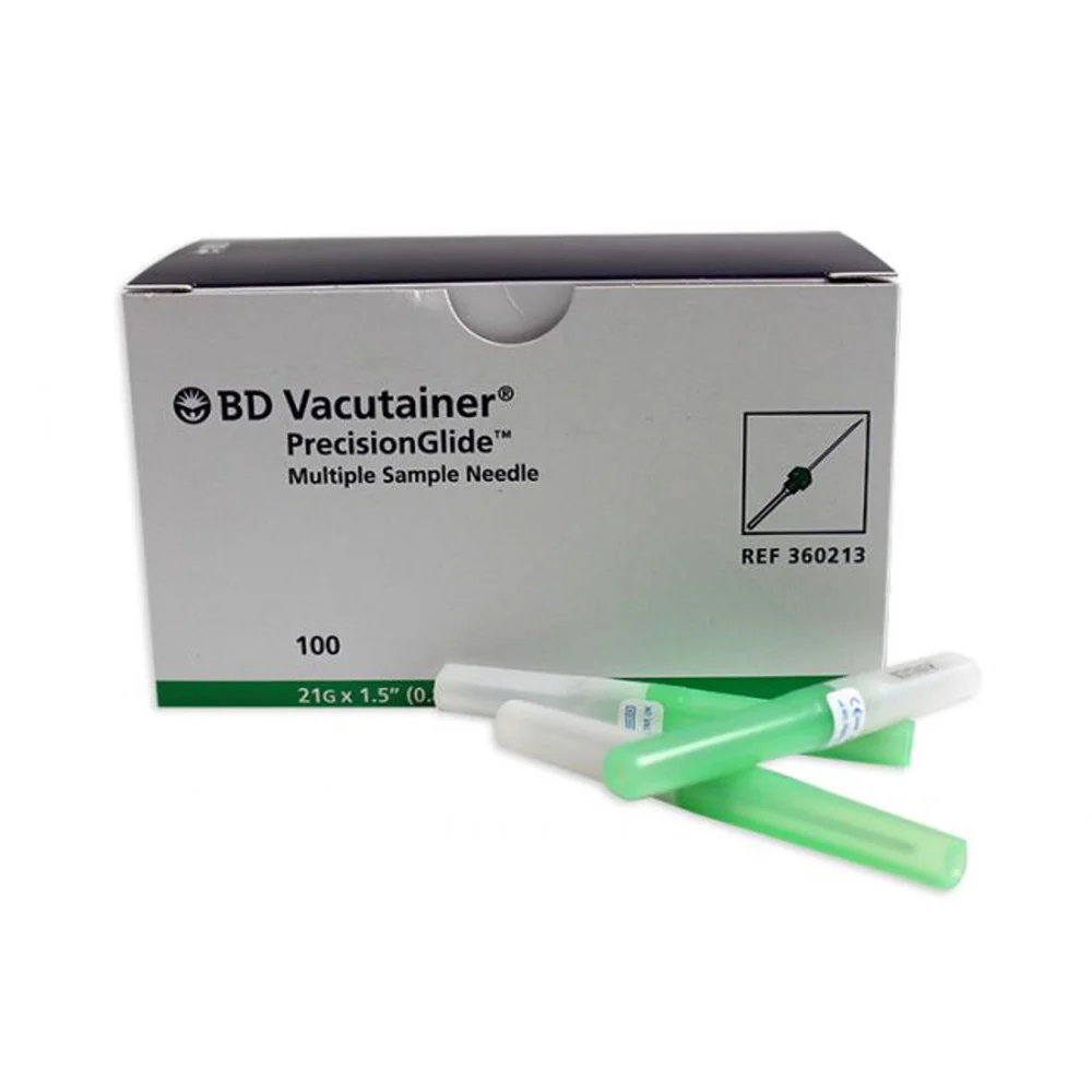 [360213] BD Vacutainer Precision Glide Multiple Sample Blood Collection Needle (21G*1.5")