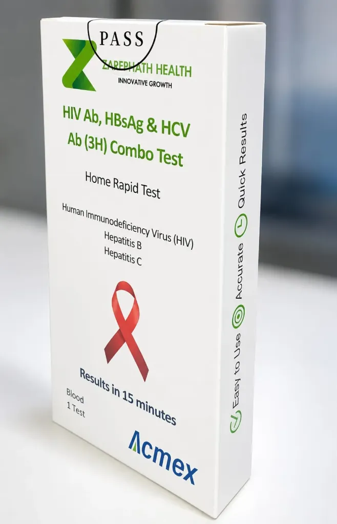 HIV,HBsAg & HCV Combo rapid self test
