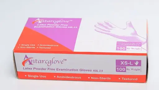 Latex gloves Powdered